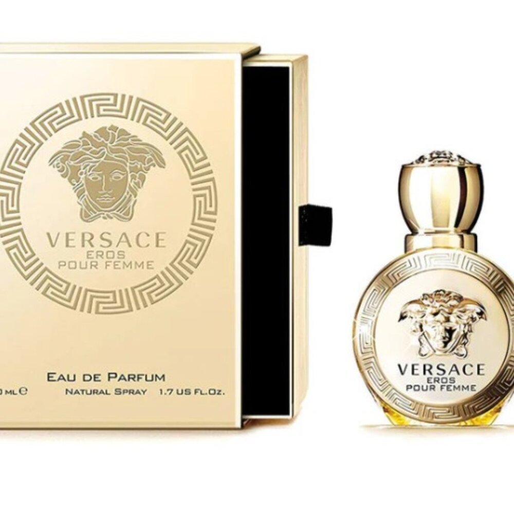 Versace Eros Women 1.7 Oz  Eau De Parfum Spray By Versace